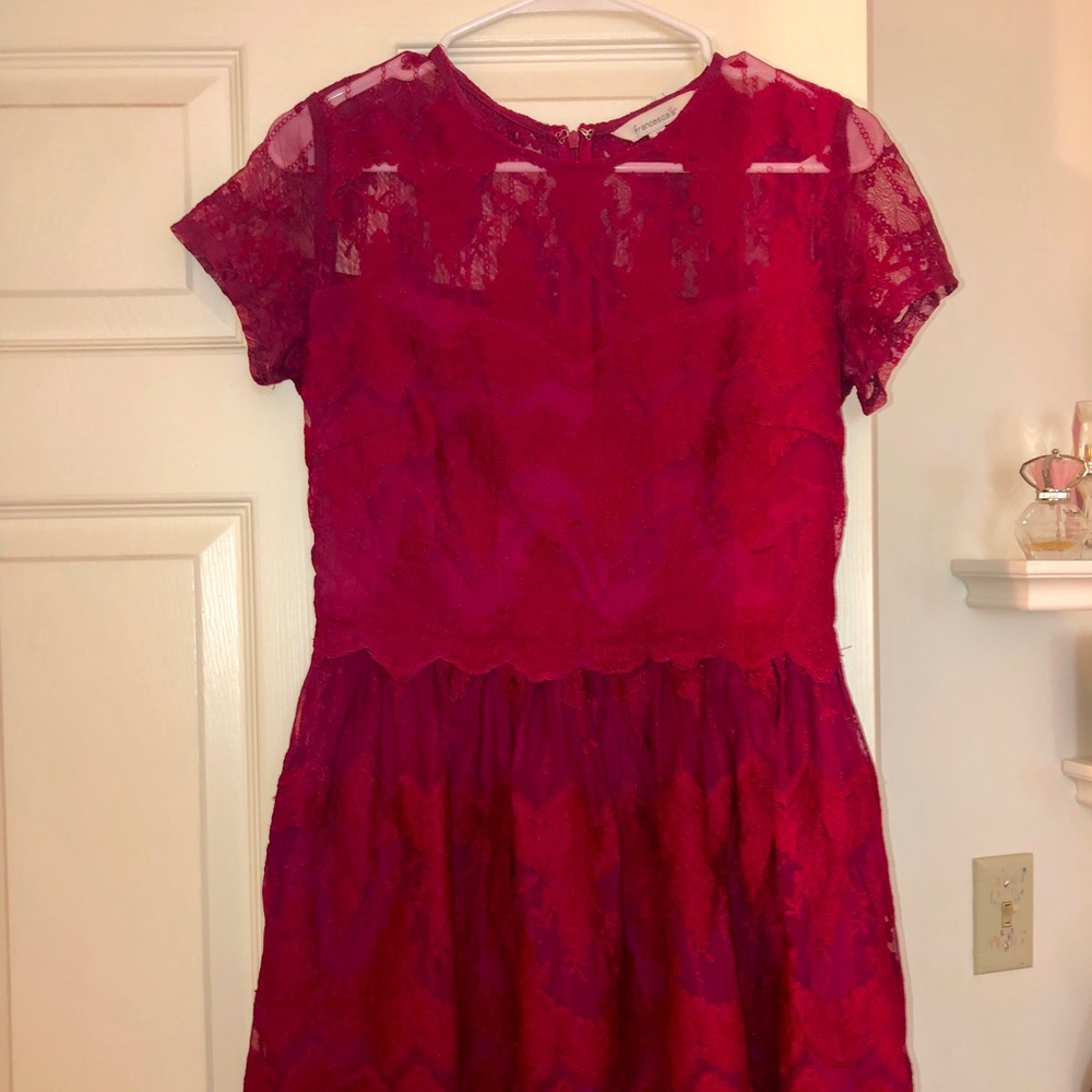 Red Lace Dress - Francesca’s